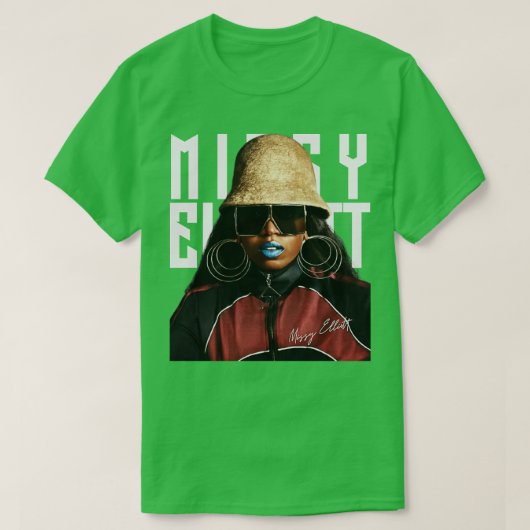 MISSY ELLIOTT BERICHTERSTATTER T-Shirt (Design vorne)