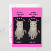 Missy Lesezeichen Valentines Feiertagspostkarte (Vorne/Hinten)