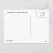 Missy Lesezeichen Valentines Feiertagspostkarte (Rückseite)