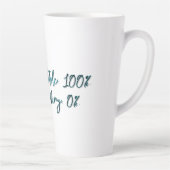 Missy Miss Latte Cup — 100% Catitude, 0% Mercy Milchtasse (Rechts)