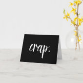 Mist bin ich traurig karte (Gelbe Blume)