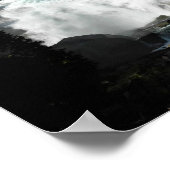 Mist Falls, King's Canyon National Park, CA Poster (Ecke)