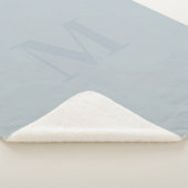 Mist Monogram Sherpa Blanket Sherpadecke (3/4)