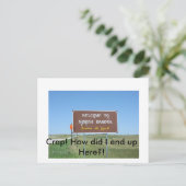 Mist! North Dakota Postcard Postkarte (Stehend Vorderseite)