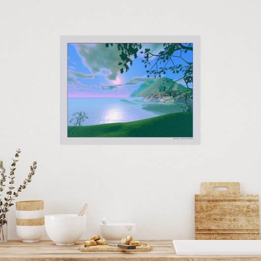 Mist Rise Poster (Küche)