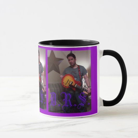 Mista BEÄNGSTIGENDE Stern-Gitarren-Tasse gotisches Tasse (Rechts)