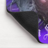 Mista BEÄNGSTIGENDER Drache lila Mousepad - (Ecke)