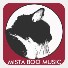 MISTA BOO MUSIC Stickers