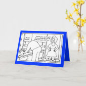 Mistaken Toothpaste Birthday Card Karte (Gelbe Blume)