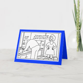 Mistaken Toothpaste Birthday Card Karte