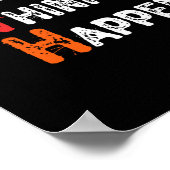 Mistakes Allow Thinking To Happen - Funny Math Poster (Ecke)