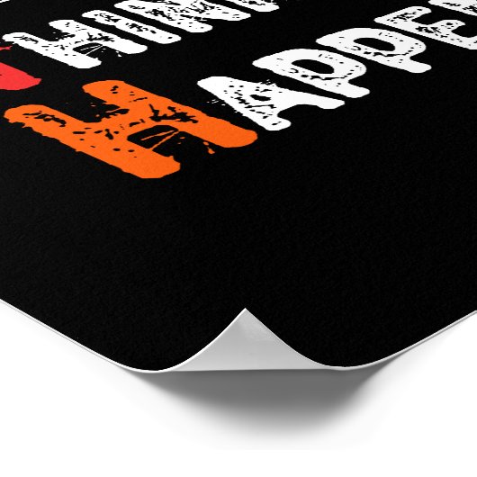 Mistakes Allow Thinking To Happen - Funny Math Poster (Ecke)