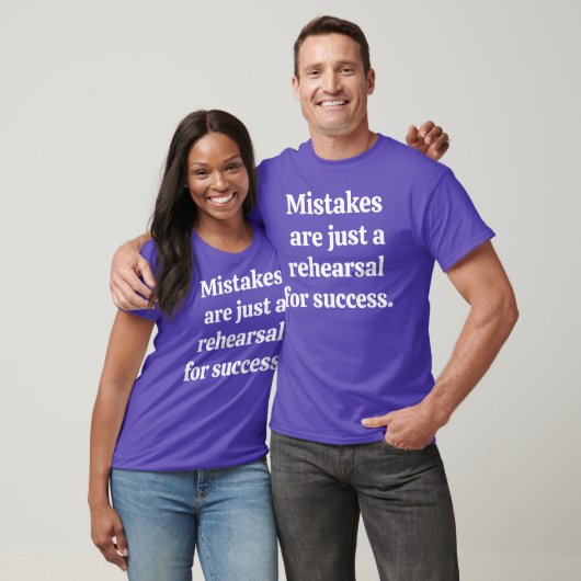 Mistakes Basic Dark T - Shirt (Unisex)