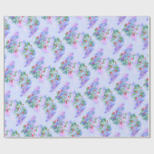 Misteloe Geschenkpapier (Flach)