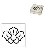 Misteloe Gummistempel (Stempel)