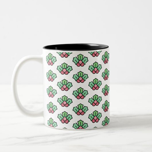 Misteloe Zweifarbige Tasse (Links)