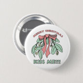Mistelzweig Button (Vorne & Hinten)