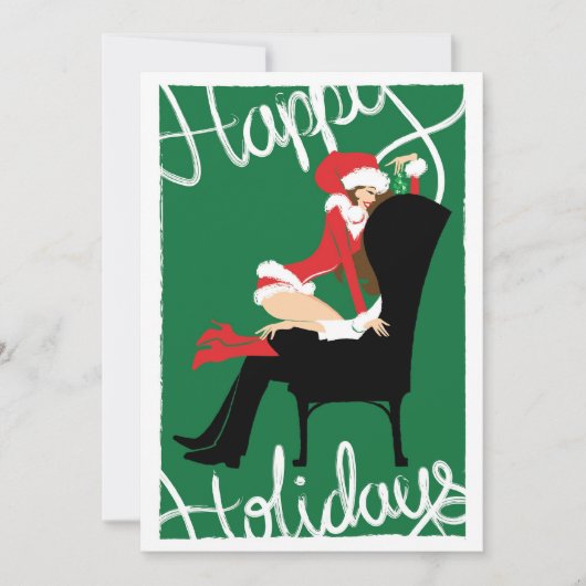 Mistelzweig-Einladung Einladung (Vorderseite)