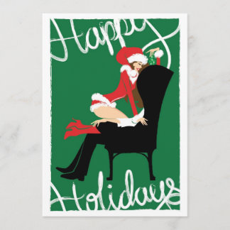 Mistelzweig-Einladung Einladung