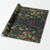 Mistelzweig Geschenkpapier (Ungerollt)