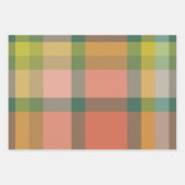 Mistelzweig-Geschenkpapier-Set mit 3 flachen Bögen Geschenkpapier Set (Vorderseite 2)