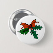 Mistelzweig-Knopf Button (Vorne & Hinten)