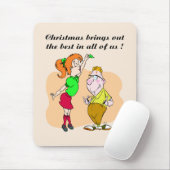 Mistelzweig-Mauspad Mousepad (Mit Mouse)