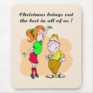 Mistelzweig-Mauspad Mousepad