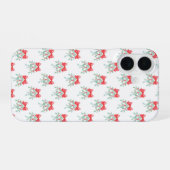 Mistelzweig-Muster iPhone 16 Hülle (Rückseite (Horizontal))