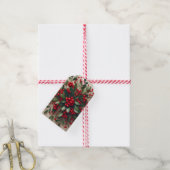 Mistelzweig-Tag Geschenkanhänger (Mit Garn)
