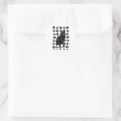 Mister 4 Aufkleber (Tasche)