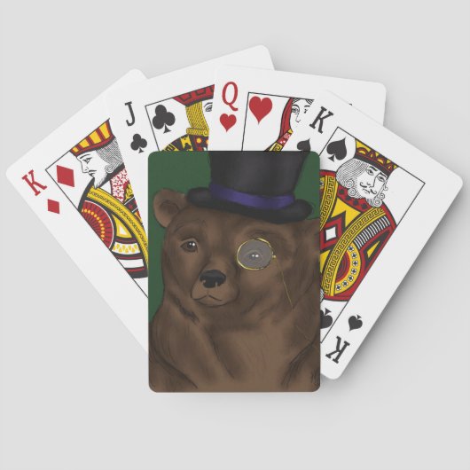 Mister Bear Playing Cards Spielkarten (Rückseite)