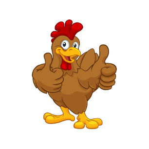 mister Chicken and family T-shirt