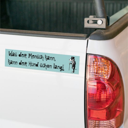 Mister Dane Autoaufkleber (Auf Lkw)