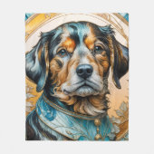 Mister Doggie Fleecedecke (Vorderseite)