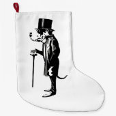 Mister Great Dane Großer Weihnachtsstrumpf (Vorderseite)