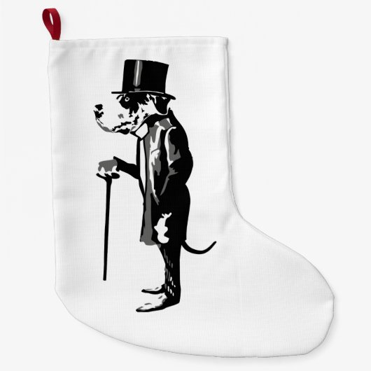 Mister Great Dane Großer Weihnachtsstrumpf (Vorderseite)