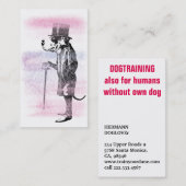 Mister Great Dane Visitenkarte (Vorne/Hinten)