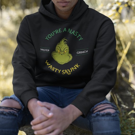 Mister Grinch | Du bist ein Ekliger Wasty Skunk Hoodie
