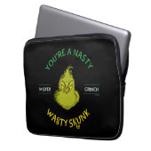 Mister Grinch | Du bist ein Ekliger Wasty Skunk Laptopschutzhülle (Vorderseite Links)