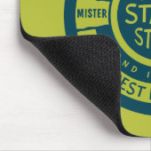 Mister Grinch | Stink Stank Stank Quote Mousepad (Ecke)