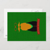 Mister Hipster Postkarte (Vorne/Hinten)