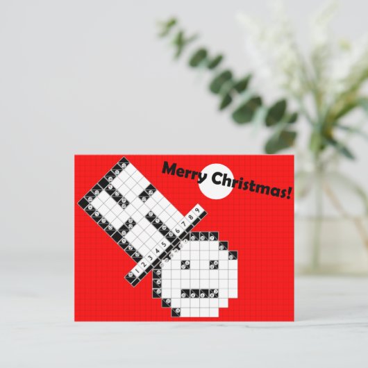 Mister Kakuro Postkarte (Stehend Vorderseite)