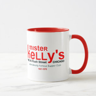 Mister Kelly's Supper Club, Rush St, Chicago, IL Tasse