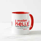 Mister Kelly's Supper Club, Rush St, Chicago, IL Tasse (VorderseiteRechts)