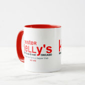 Mister Kelly's Supper Club, Rush St, Chicago, IL Tasse (Vorderseite Links)