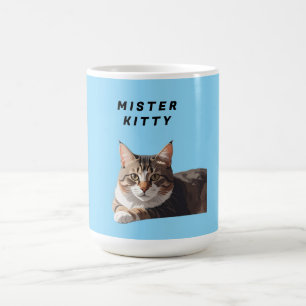 Mister Kitty – Süßes Katzen-Charakter-Design Kaffeetasse