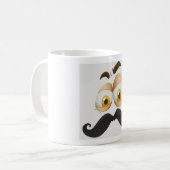 Mister mustache kaffeetasse (Vorderseite Links)