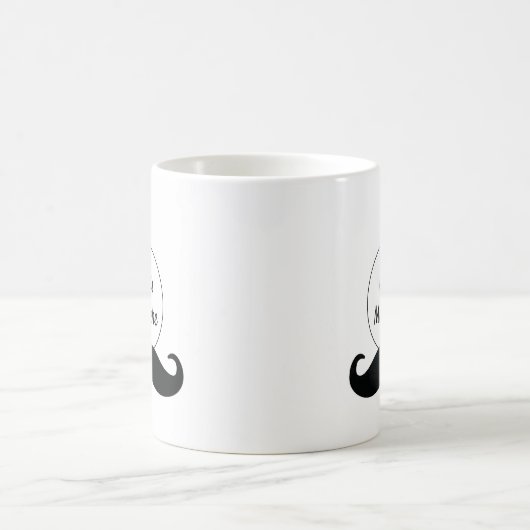 Mister Mustache Tasse (Mittel)