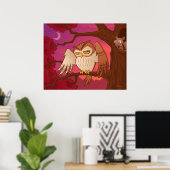 Mister Owley Poster (Heimbüro)